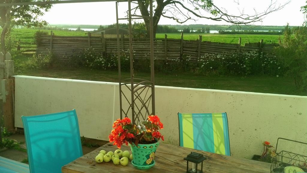 Lovely Green Gable Home Miscouche Eksteriør bilde